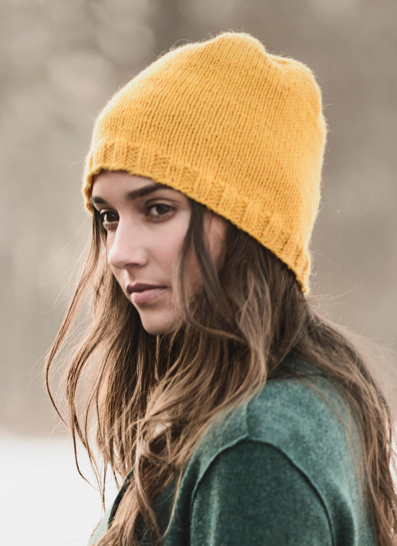A FREE Blue Sky Fibers Woolstok Worsted Pattern - Spicer Hat (PDF)