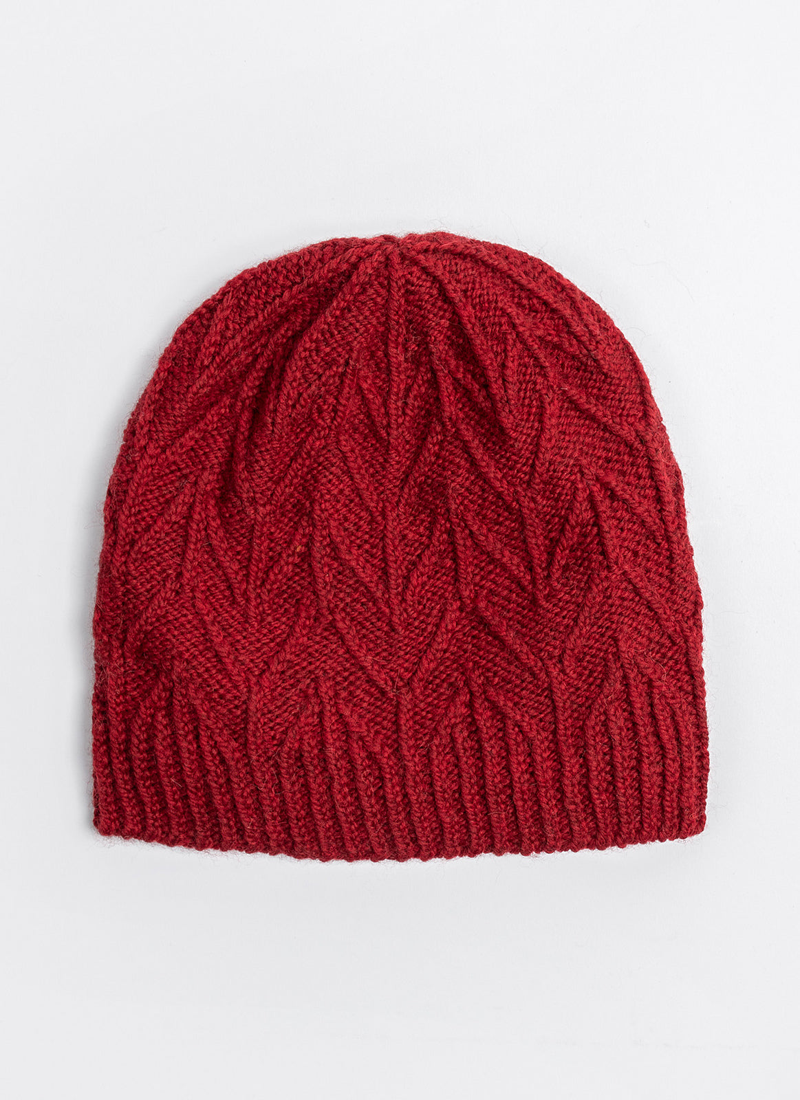 A FREE Blue Sky Fibers Woolstok Worsted Pattern - Mountain Vista Hat (PDF)