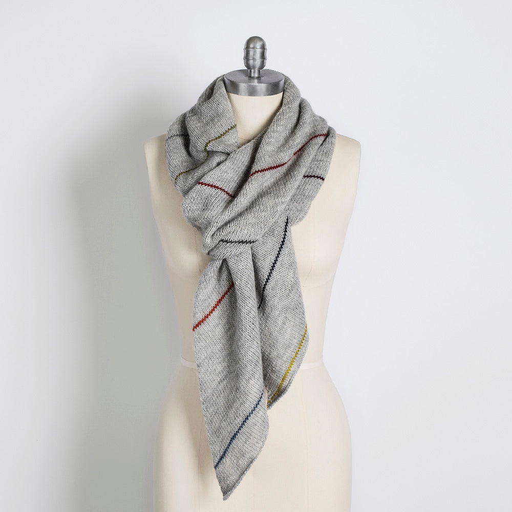 A FREE Blue Sky Fibers Woolstok Light Pattern - Sarasota Scarf (PDF)