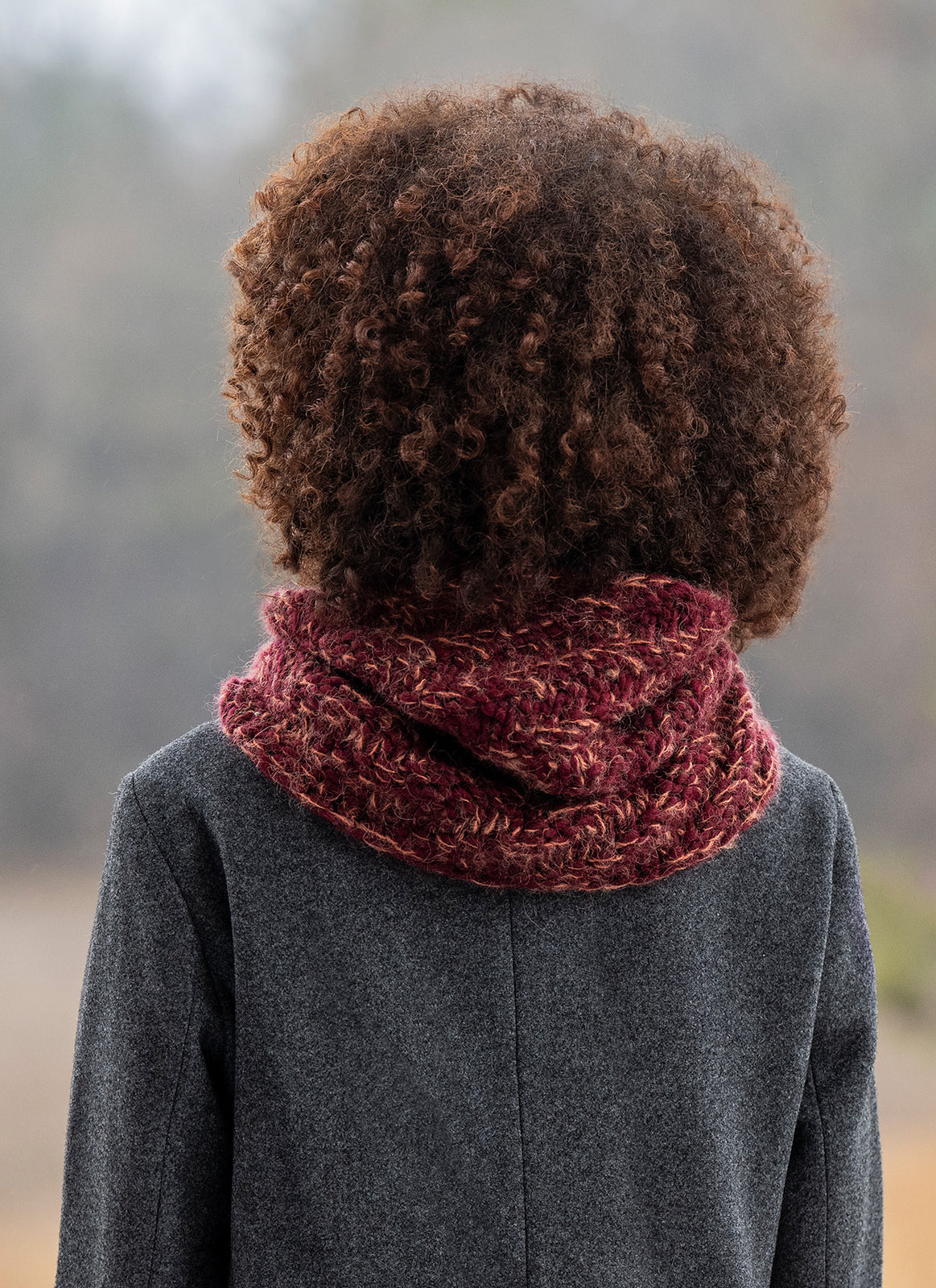 A FREE Blue Sky Fibers Prairie Pattern - Spangle Cowl (PDF)