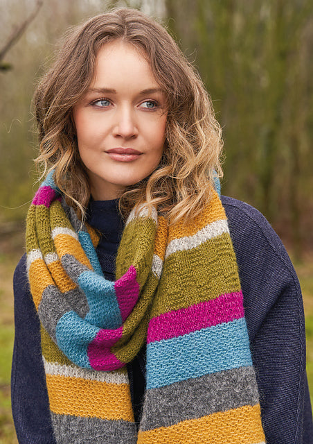 A Rowan Alpaca Classic Pattern - Patti Wrap (PDF)
