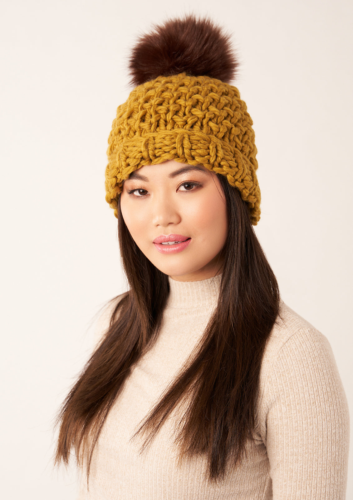 A Rowan BIG Big Wool Pattern - Pear Beanie (PDF)