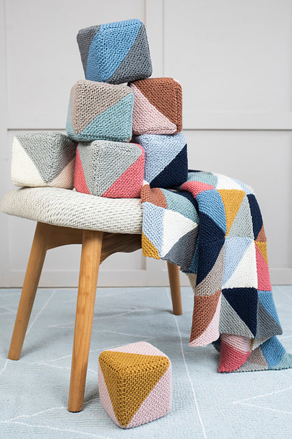 A Rowan Cotton Wool Pattern - Peony Blanket (PDF)