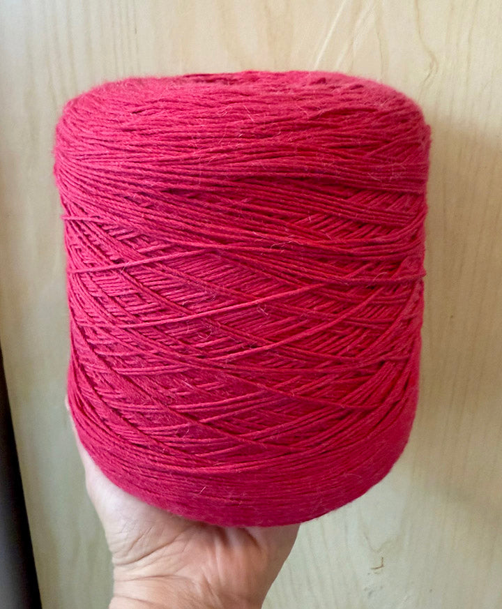 Inca Tops Cotton Alpaca DK - Fuchsia - 1.8 Pound Cone - 65% Off Sale (Copy)