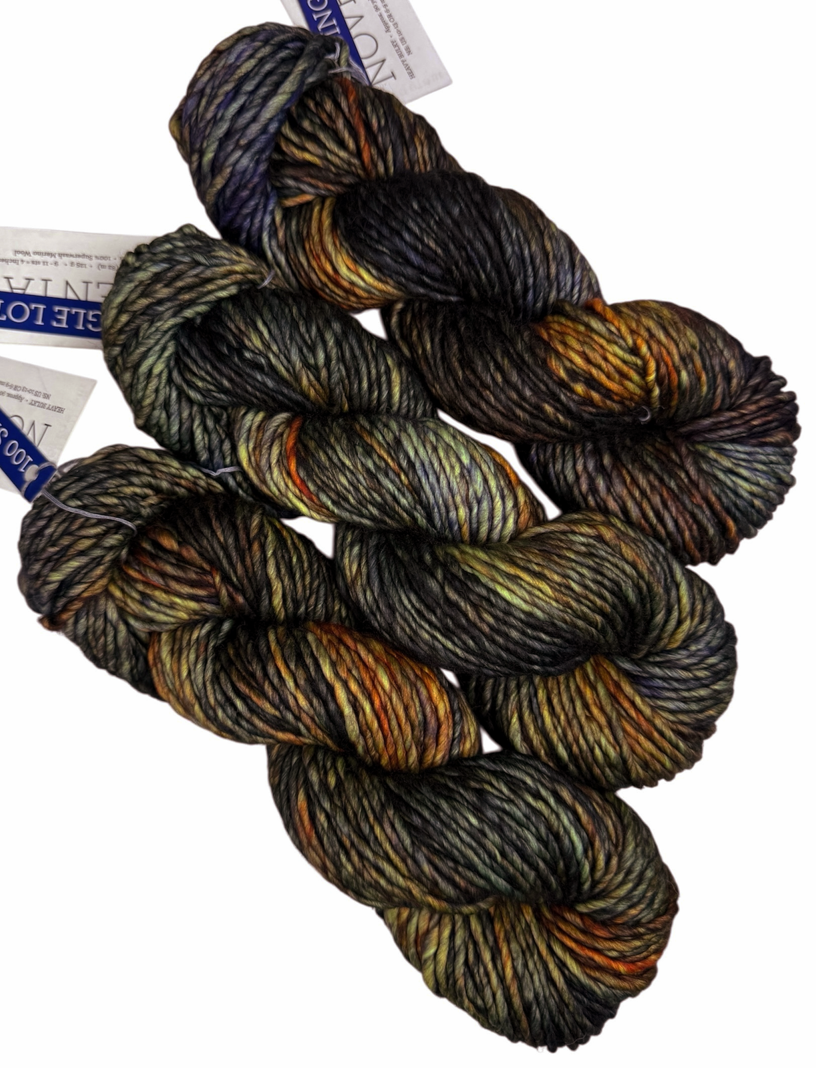 Malabrigo Noventa One of a Kind - Swamp Monster (THREE SKEINS)
