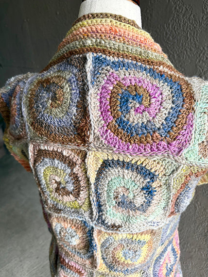Handmade Crochet Sample - Noro Dionne Vest - Size Small
