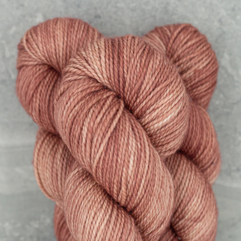Madelinetosh Farm Twist - Pink Mist Smoke Tree