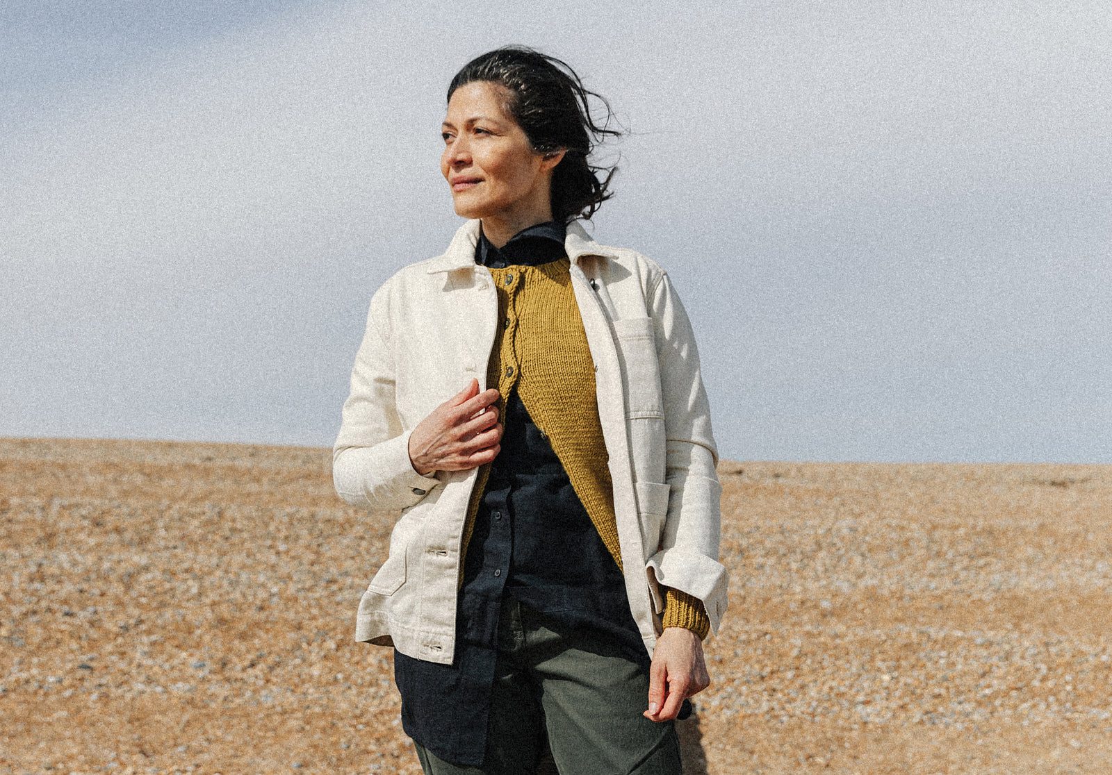 A Rowan Pebble Island Pattern - Plateau Plain Cardigan (PDF)