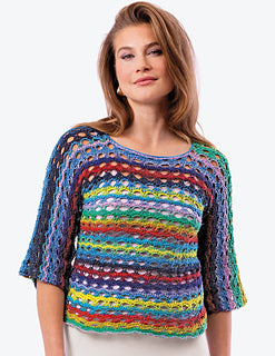 A Noro Sonata Shima Crochet Pattern - Presto (PDF) on sale at Little Knits