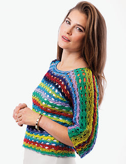 A Noro Sonata Shima Crochet Pattern - Presto (PDF)