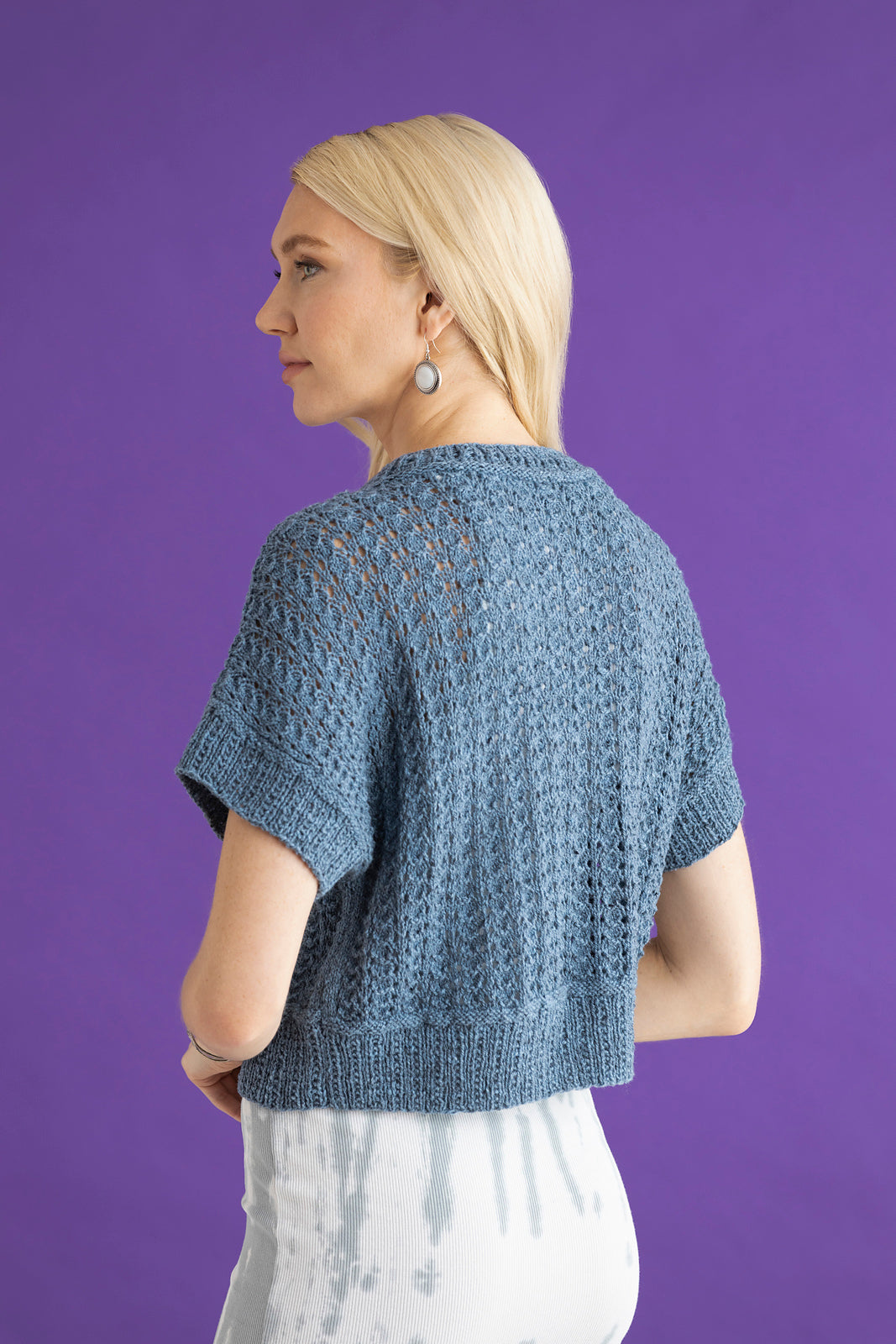 A Queensland Kathmandu Fingering Pattern - Eleanor Cardigan (PDF)