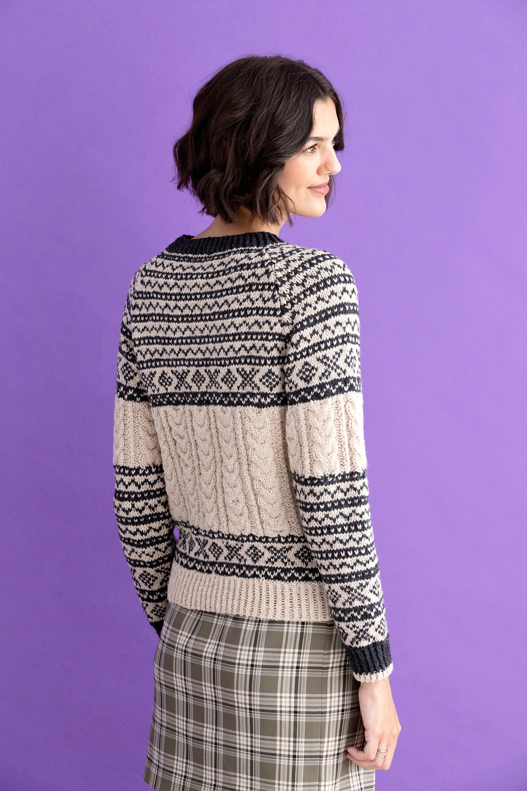 A Queensland Shetland Lite Pattern - Claudette Pullover (PDF)