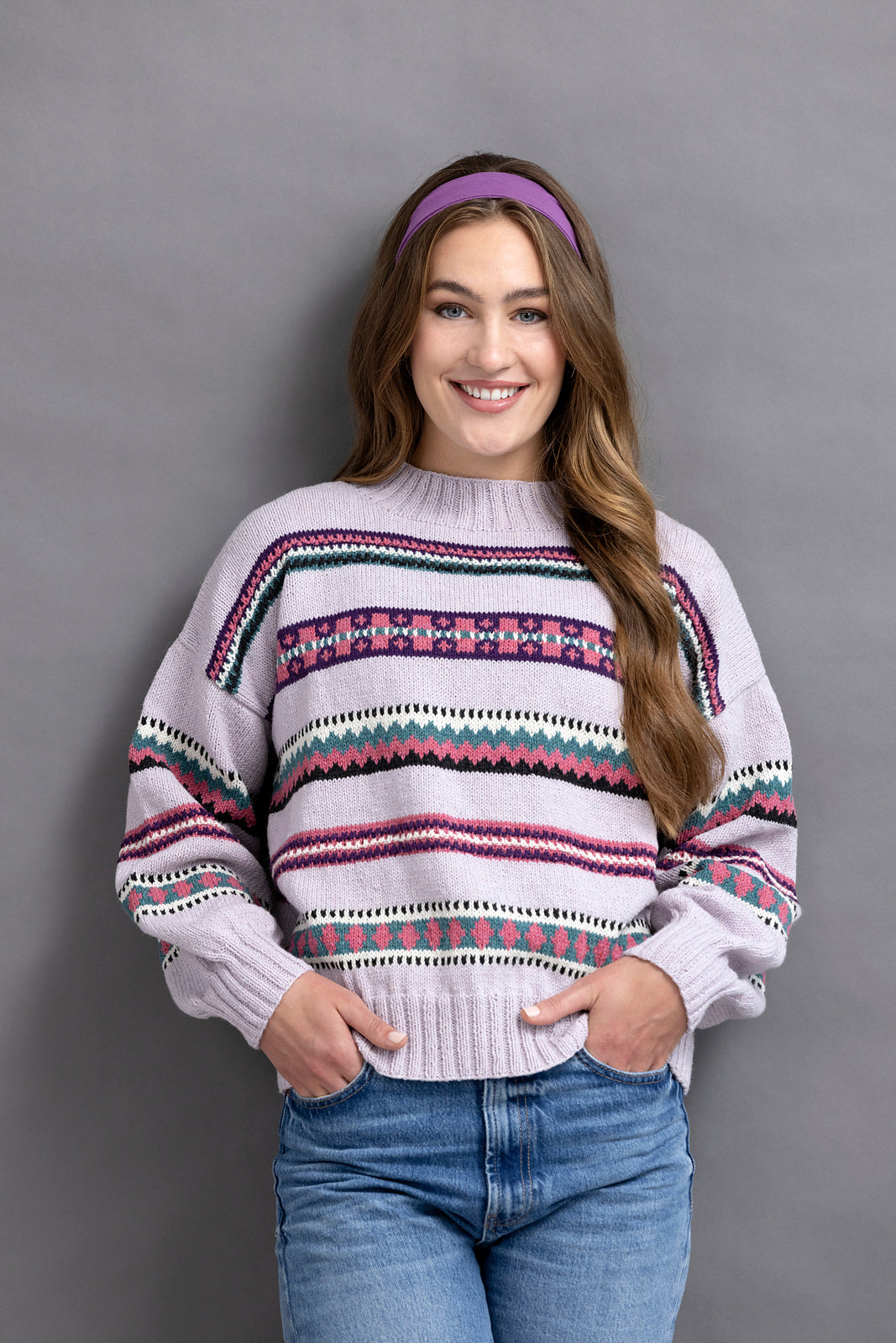 A Queensland Tenderfoot Pattern - Andrea Pullover (PDF)