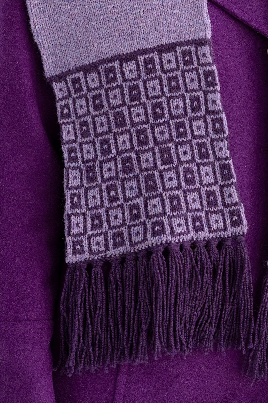 A Queensland Tenderfoot Pattern - Indigo Scarf (PDF)