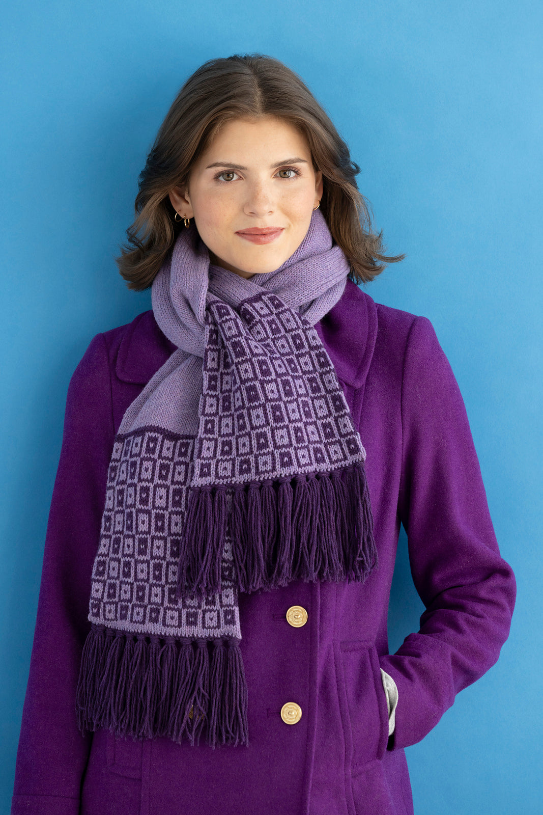 A Queensland Tenderfoot Pattern - Indigo Scarf (PDF)