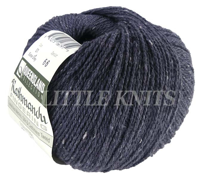 Queensland Kathmandu Fingering - Slate Grey (Color #01)