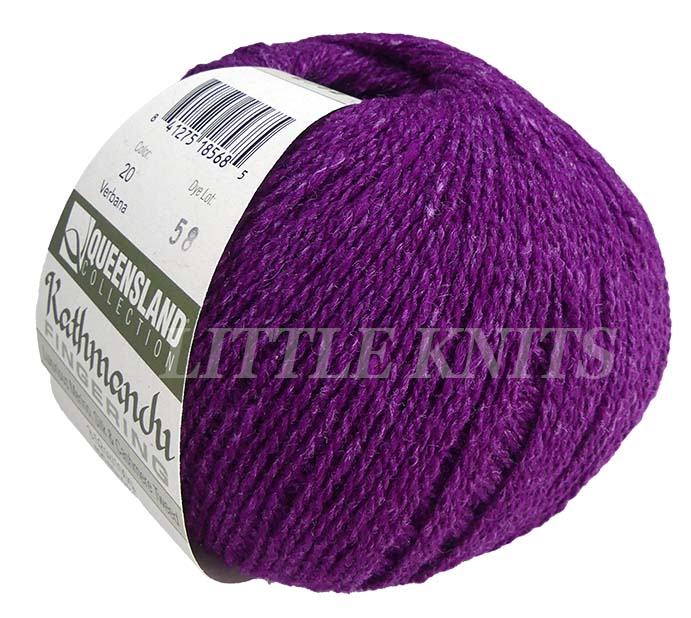 Queensland Kathmandu Fingering - Verbana (Color #20)