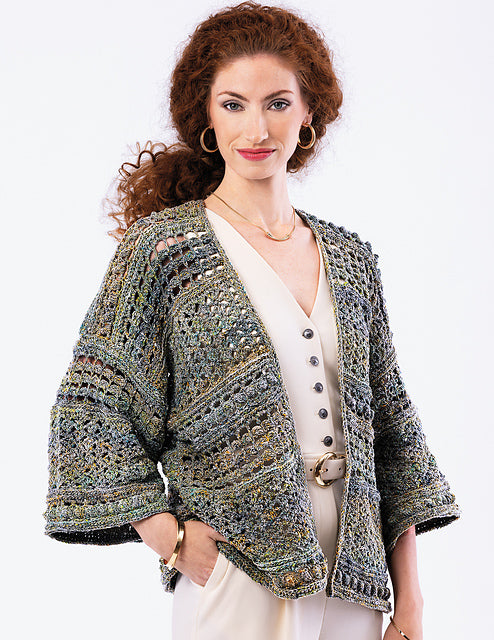 A Noro Kakigori Crochet Pattern - Rapido (PDF) on sale at Little Knits