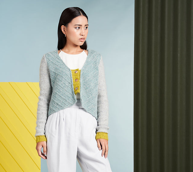 A Rowan Felted Tweed & Kidsilk Haze Pattern -  Reflect (PDF)