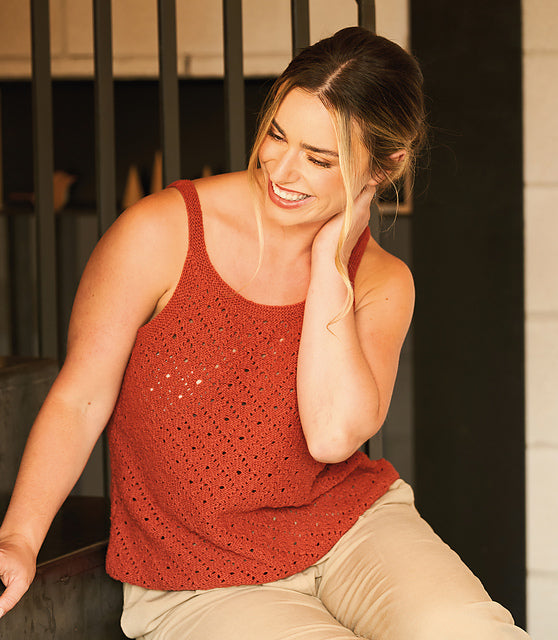 A Rowan Cotton Revive Pattern - Relax (lace and Plain Version) (PDF)