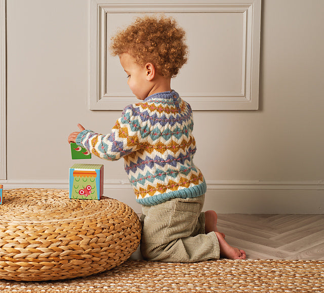 A Rowan Baby Cashsoft Merino Pattern - Ribbit (PDF)