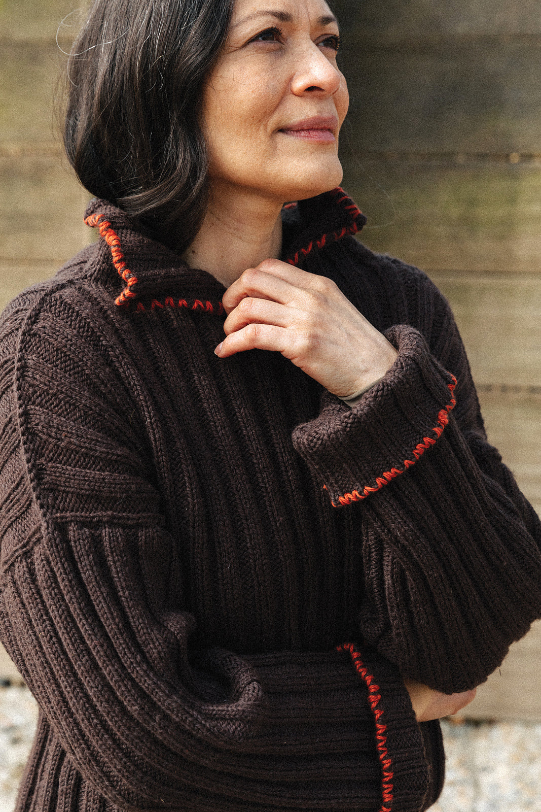 A Rowan Pebble Island Pattern - Rocky Pullover (PDF)