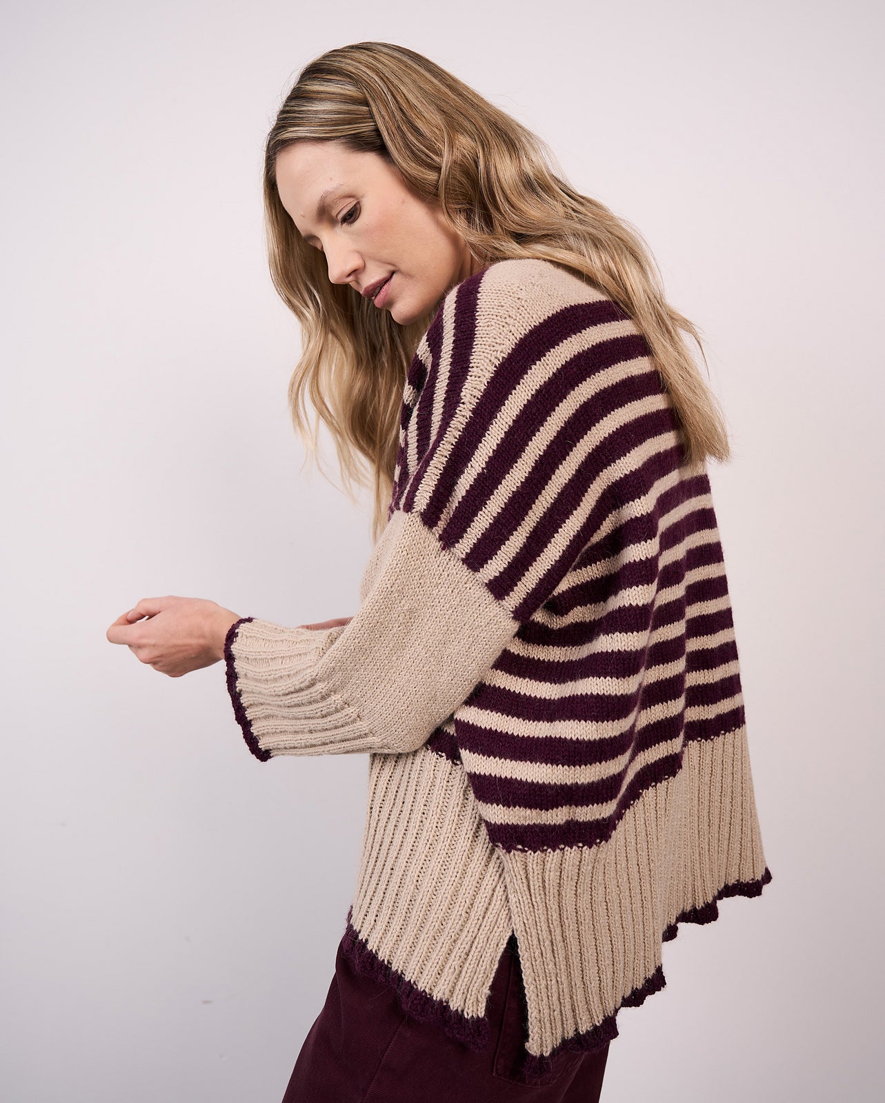 A Mode at Rowan Alpaca Wool Pattern - Romy Pullover (PDF)