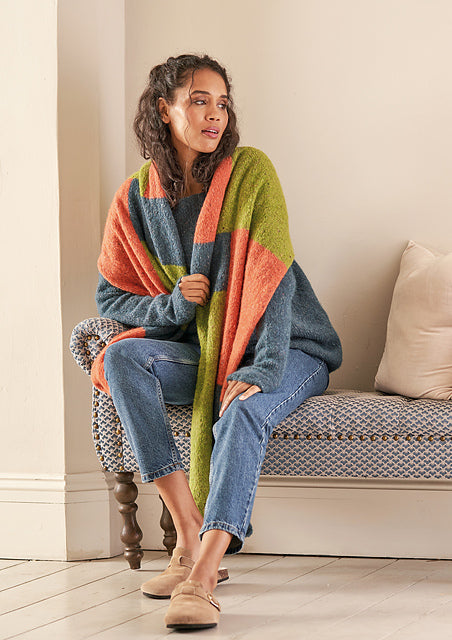 Rowan Fine Tweed Haze Pattern - Bombazine (PDF) knitting pattern on sale at Little Knits