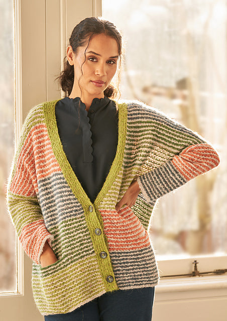 Rowan Fine Tweed Haze Pattern - Cotelin (PDF) knitting pattern on sale at Little Knits