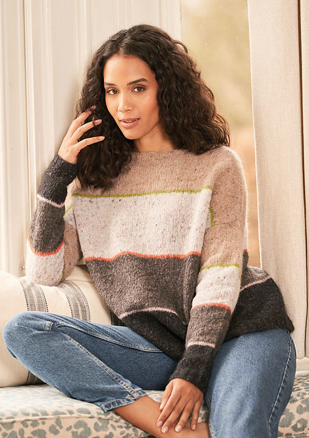 Rowan Fine Tweed Haze Pattern - Lute (PDF) knitting pattern on sale at Little Knits