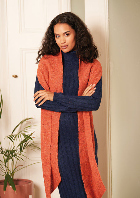 Rowan Fine Tweed Haze Pattern - Shuttle (PDF) knitting pattern on sale at Little Knits