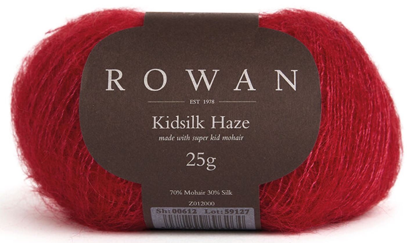 Rowan Kidsilk Haze - Scarlet (Color #715) on sale at Little Knits