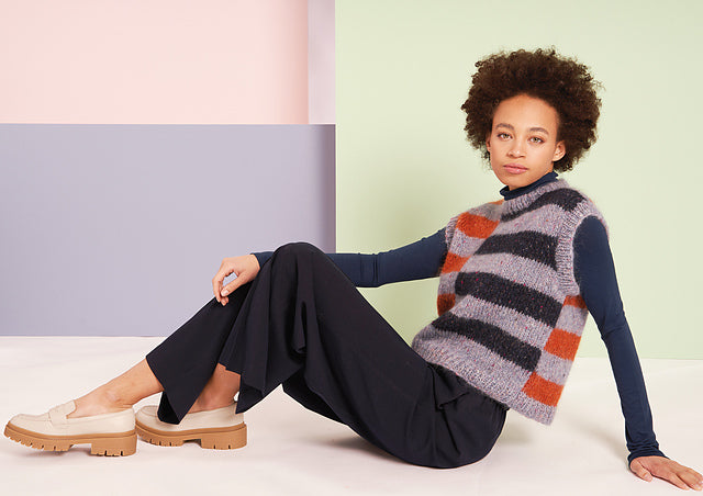 Rowan Tweed Haze Pattern - Allendale (PDF) knitting pattern on sale at Little Knits