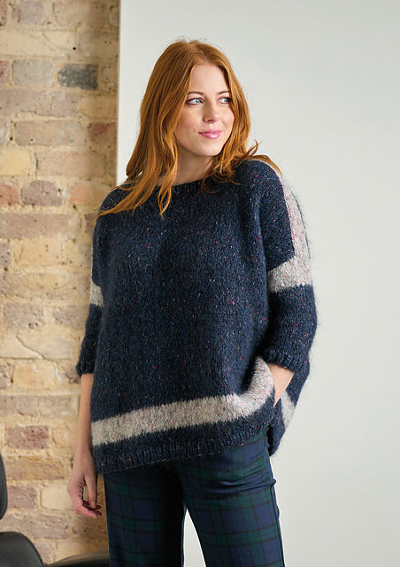 Rowan Tweed Haze Pattern - Orchid (PDF) knitting pattern on sale at Little Knits
