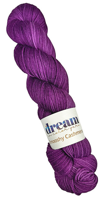 Smooshy with Cashmere One of a Kind Color - Royal Amethyst - Dye Lot B