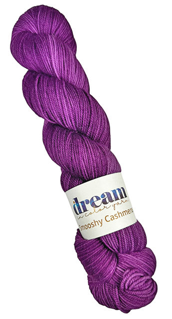 Smooshy with Cashmere One of a Kind Color - Royal Amethyst - Dye Lot C