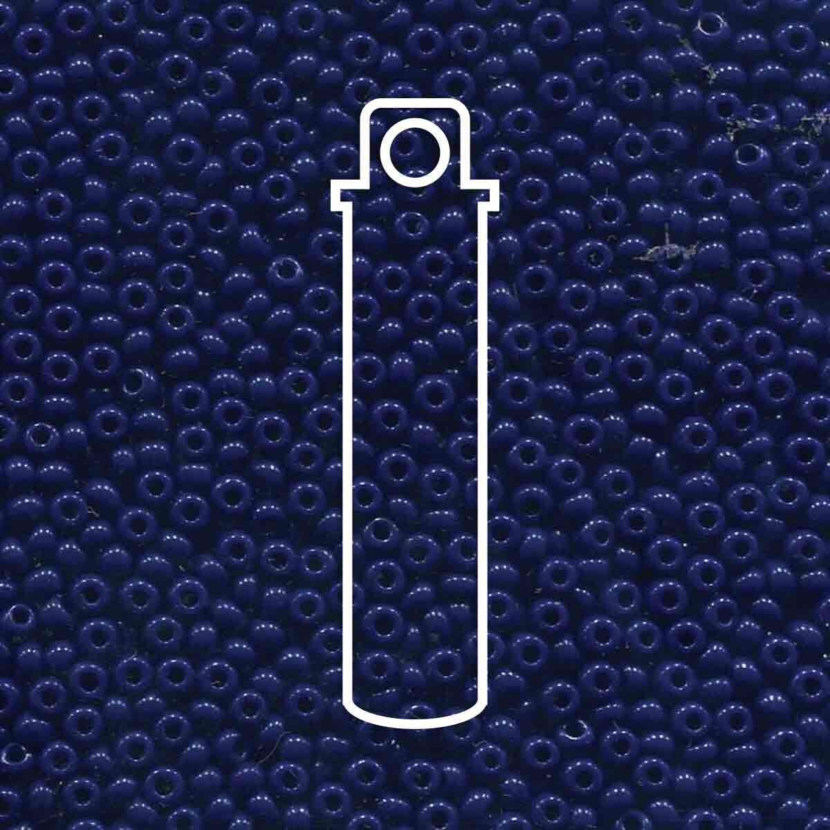 6/0 Czech Seed Beads  - Navy Blue (Color #33070) 20 Gram Tube