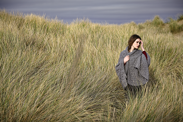 A Rowan Brushed Fleece Pattern - Skomer (PDF)