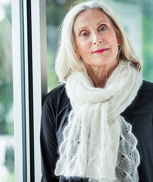 A Churchmouse Yarns and Teas Pattern - Spin Stitch Scarf & Poncho (PDF)