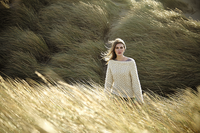 A Rowan Brushed Fleece Pattern - Swale (PDF)