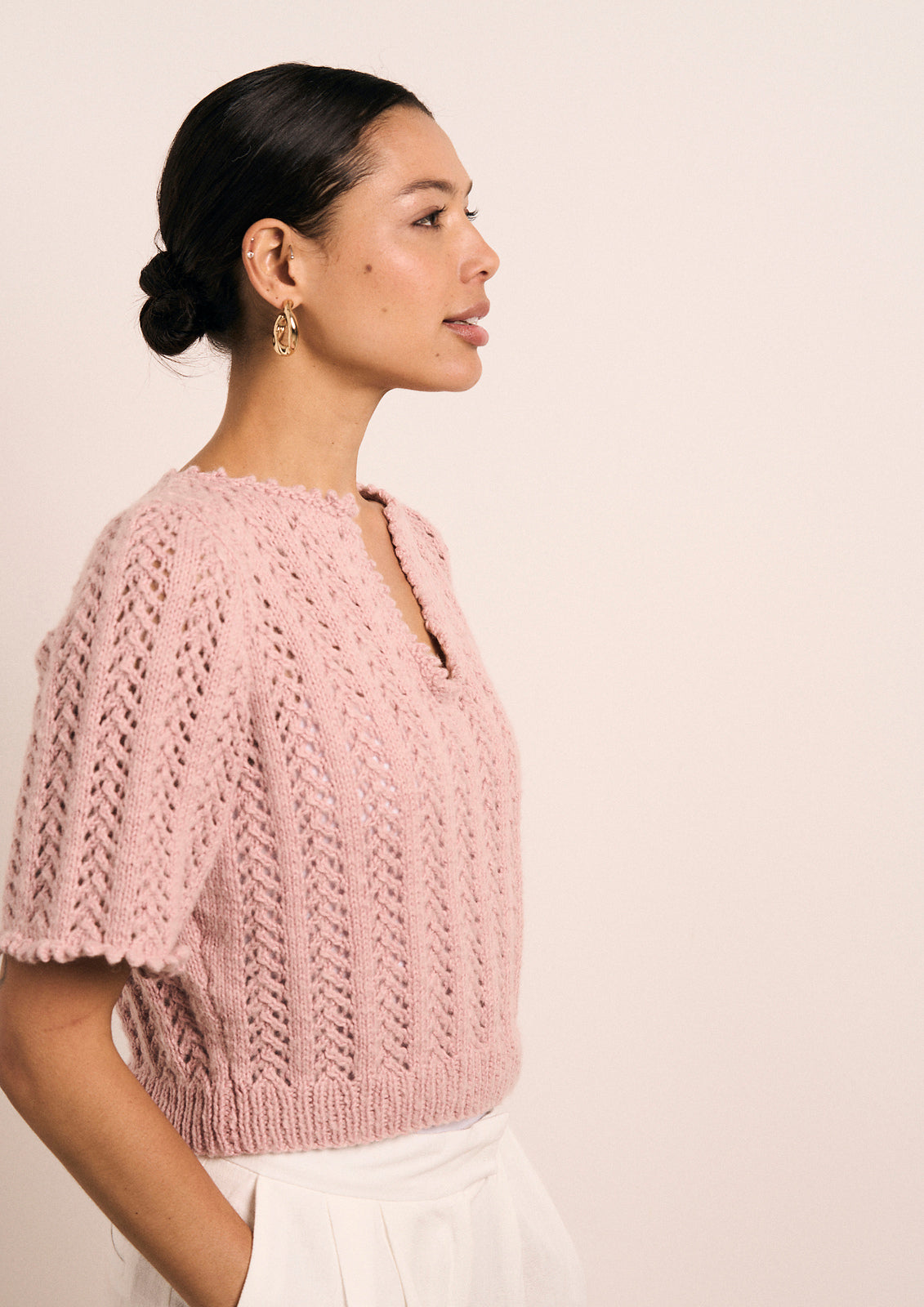 A Rowan Mode Cotton DK Pattern - Saffi Cardigan (PDF)