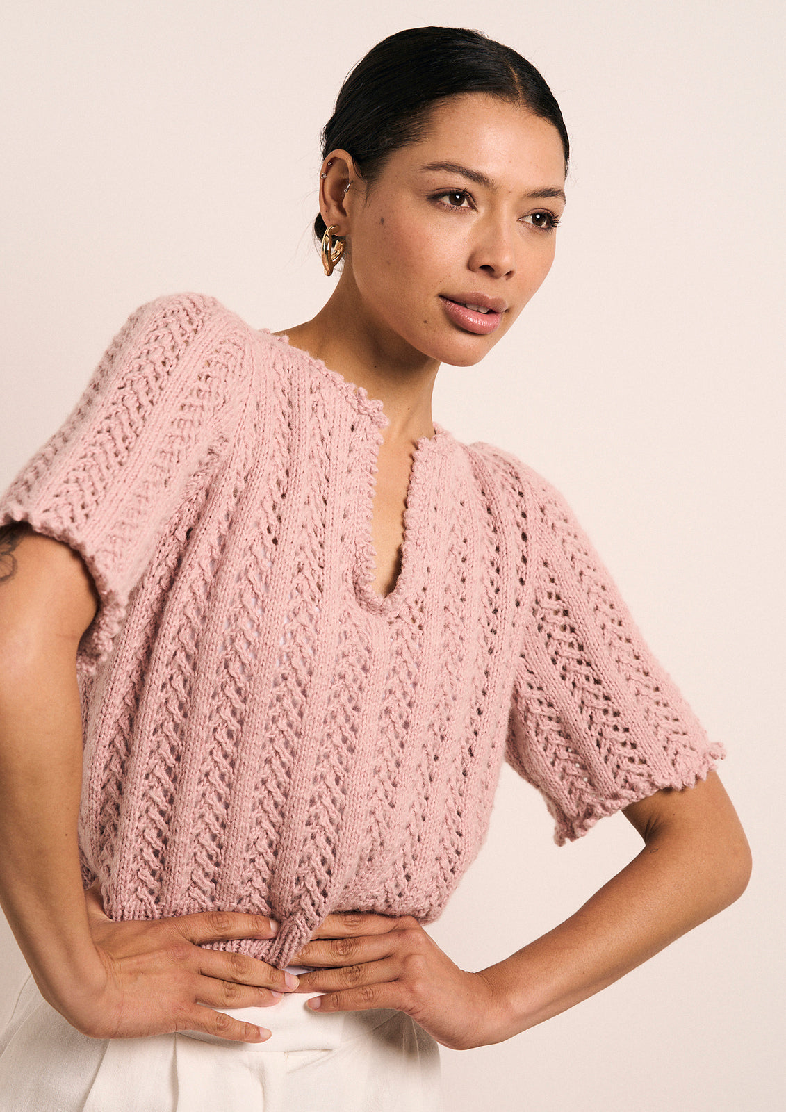 A Rowan Mode Cotton DK Pattern - Saffi Cardigan (PDF)