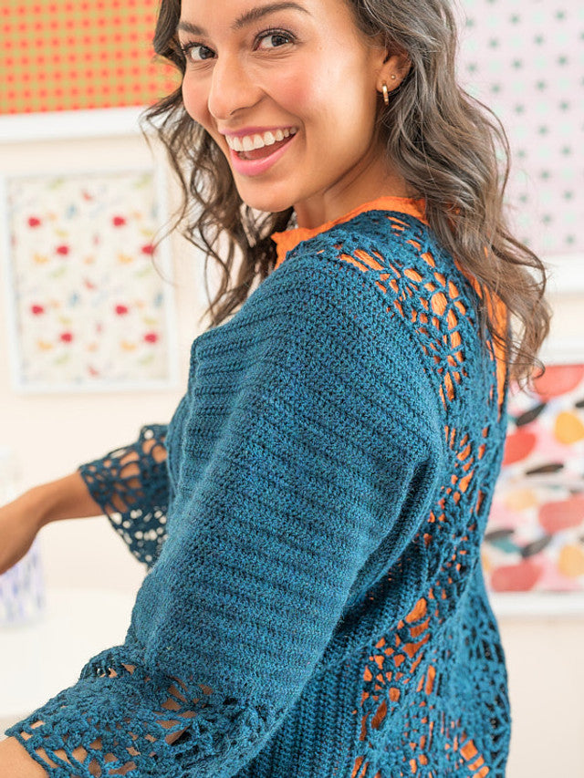 A Berroco Vintage Sock Crochet Pattern - Samira (PDF)