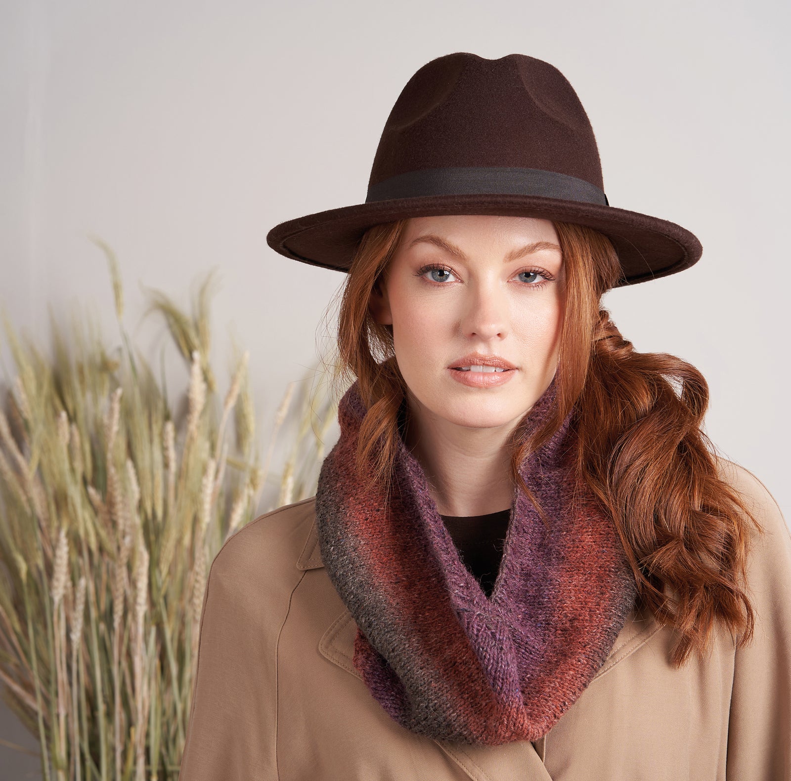 A Rowan Felted Tweed Colour Pattern - Scallop Cowl (PDF)