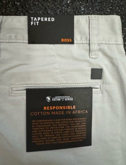 NWT Boss Schino-Taber Tapered Fit Chinos 40x34