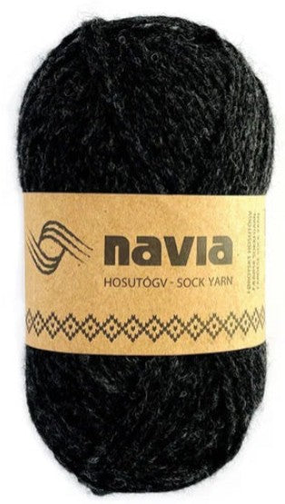 Navia Sock - Charcoal Grey (Color #504) - FULL BAG SALE (5 Skeins)