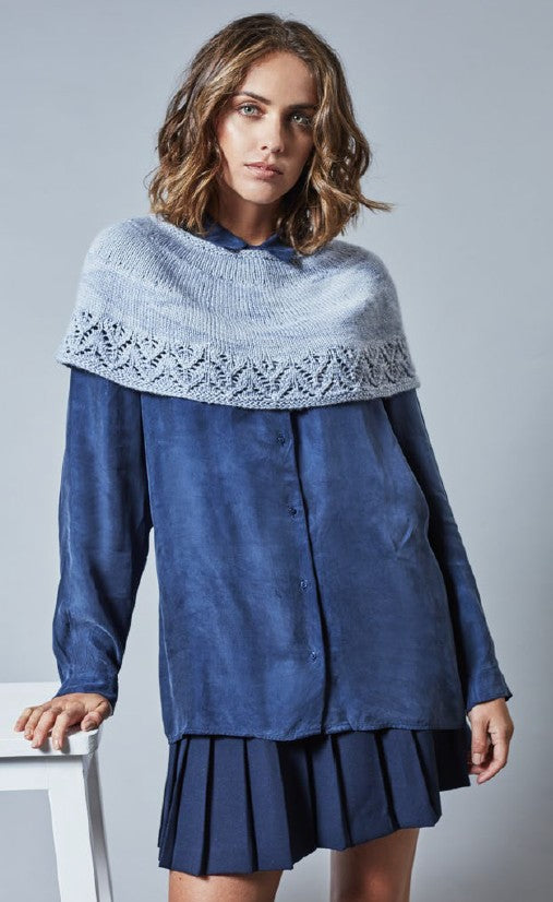 An Amano Knitting Pattern FREE - Gracia Capelet (PDF)