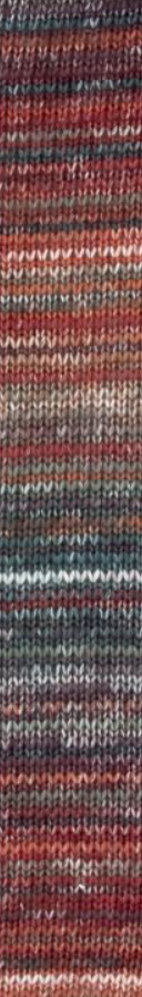 Katia Concept Cotton-Merino Paradiso - Rust-Brown-Green (Color #303)