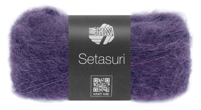 Lana Grossa Setasuri - Dark Purple (Color #69)