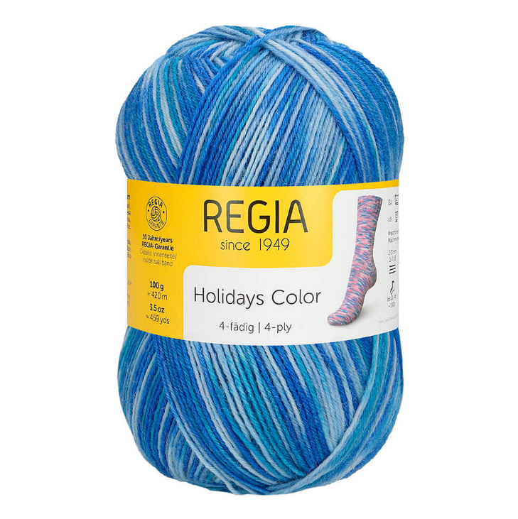 Regia 4-Ply - Cool Water (Color #2476)